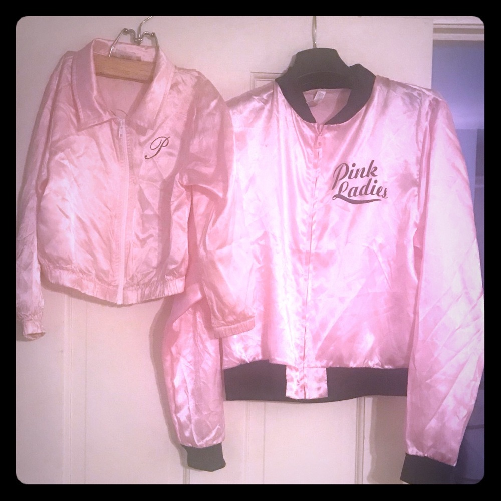 Pink Ladies jackets from Grease for Halloween